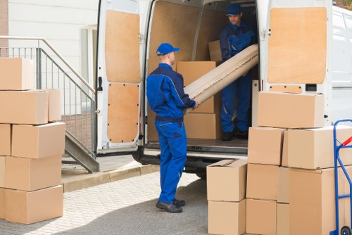 Reliable man with van service completing a move in Kentishtown