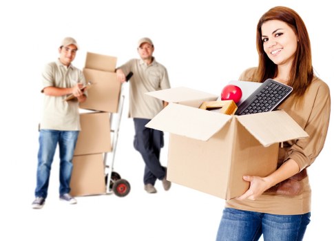 Removal van loading furniture for a local Kentish Town move